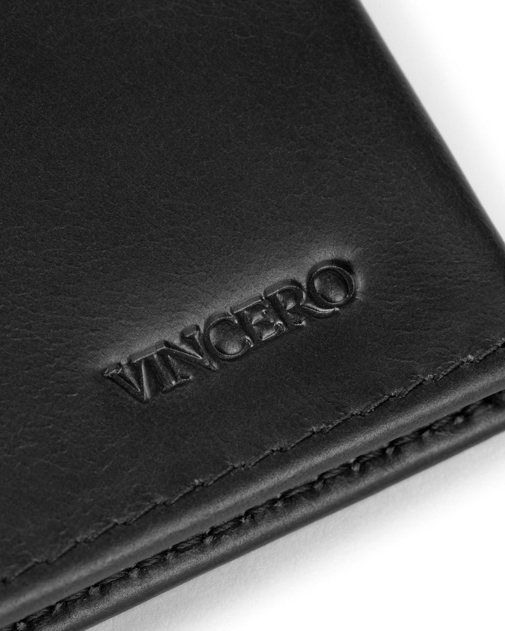 The Slim Bifold Black Top-Grain Italian Leather Wallet