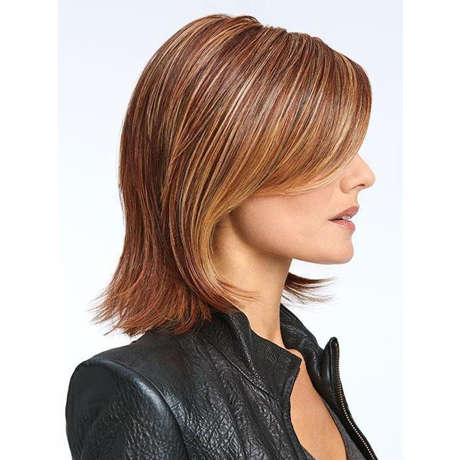 Big Time Mid-Length Layered Shag Wig for Effortless Style