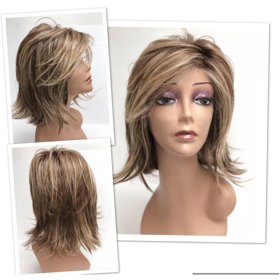 Big Time Mid-Length Layered Shag Wig for Effortless Style