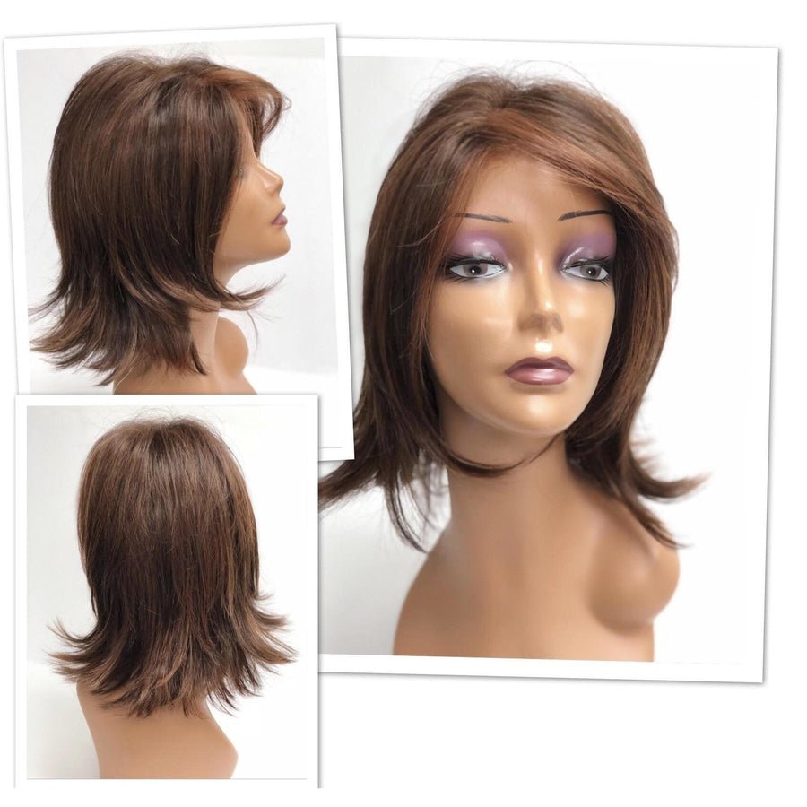Big Time Mid-Length Layered Shag Wig for Effortless Style