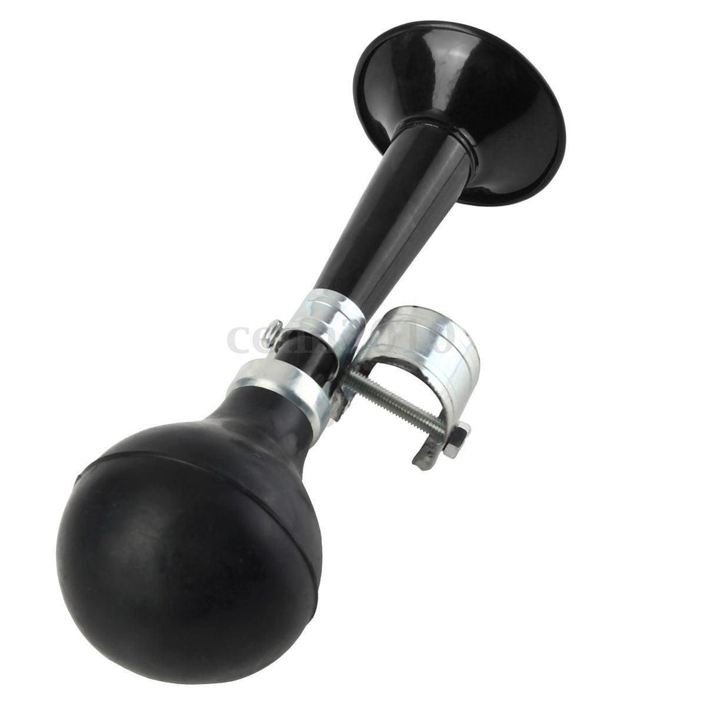 Sporty Metal Bike Horn with Rubber Squeeze Bulb for Kids