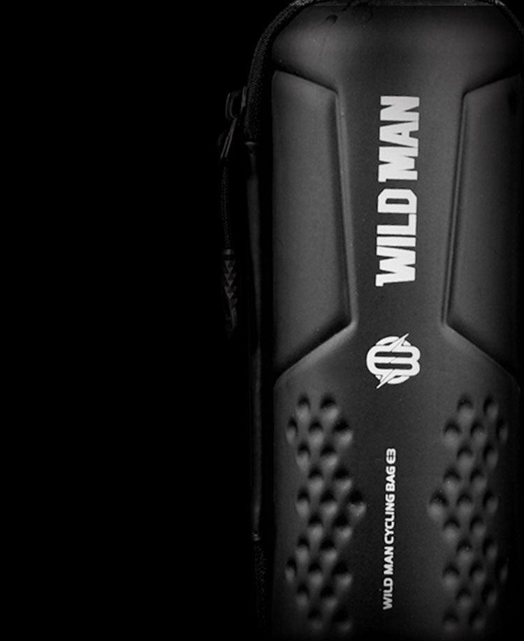 Waterproof Bike Frame Bag with Touchscreen Phone Mount - Black
