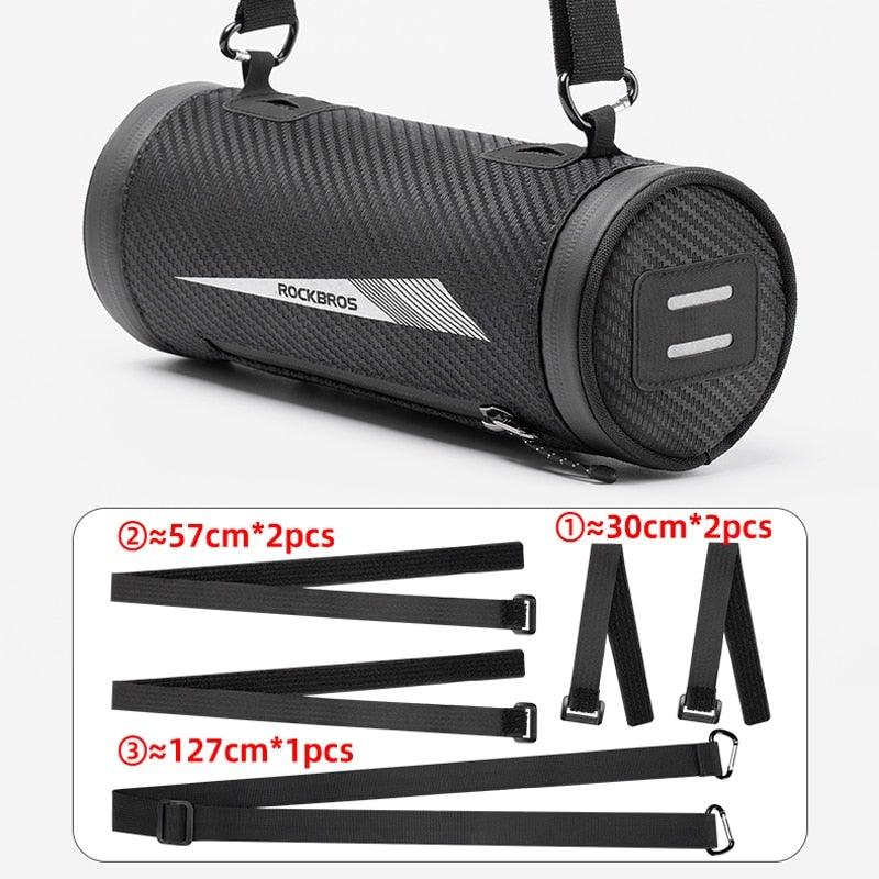 Multi-Purpose Handlebar and Frame Bag with Shoulder Strap