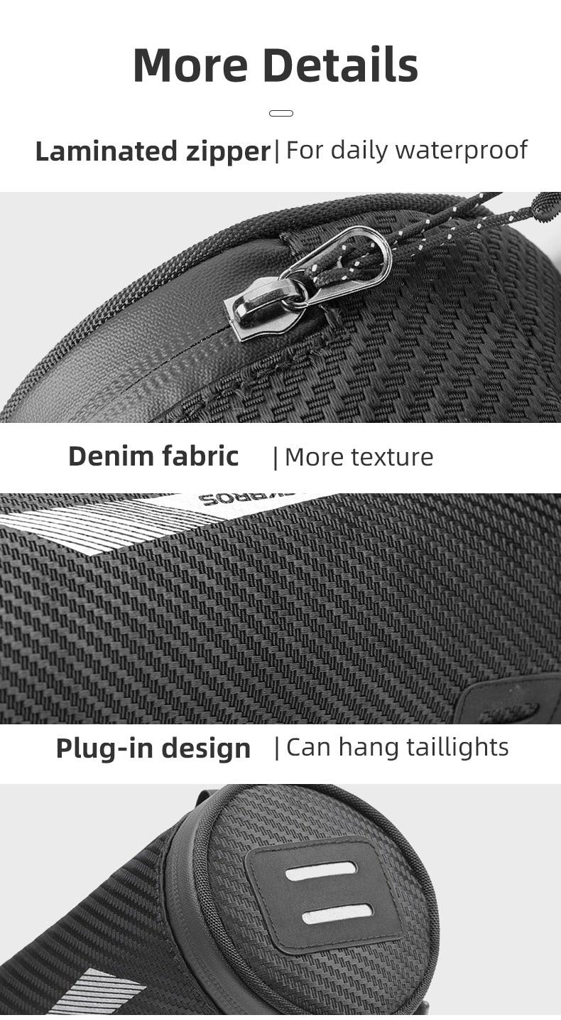 Multi-Purpose Handlebar and Frame Bag with Shoulder Strap