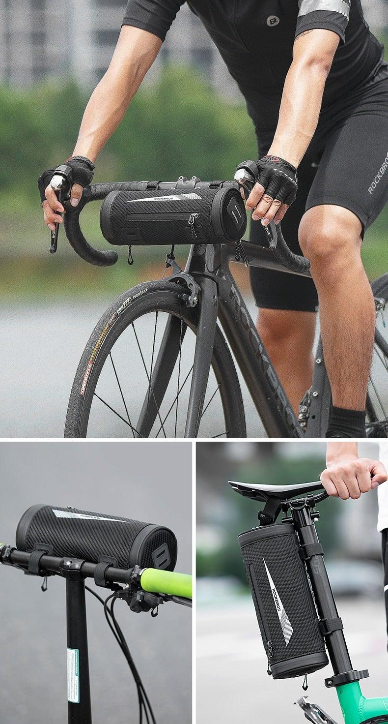Multi-Purpose Handlebar and Frame Bag with Shoulder Strap