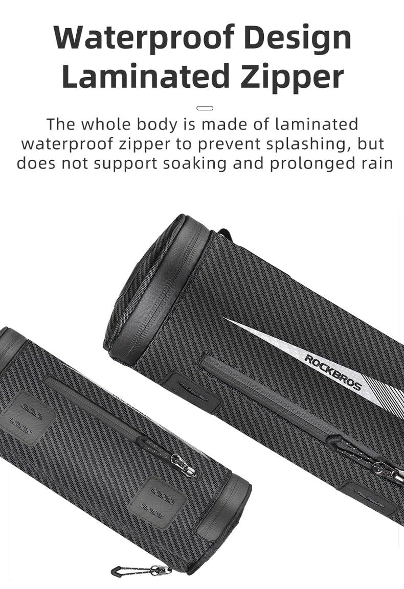 Multi-Purpose Handlebar and Frame Bag with Shoulder Strap