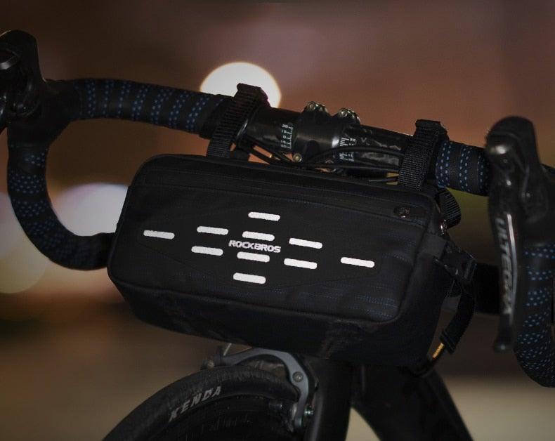 Multi-Purpose Handlebar and Frame Bag with Shoulder Strap
