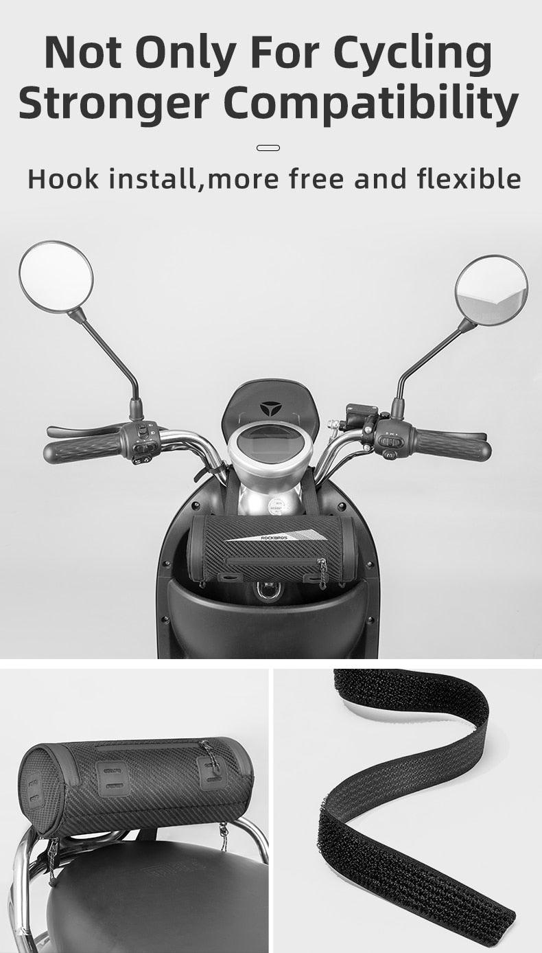 Multi-Purpose Handlebar and Frame Bag with Shoulder Strap