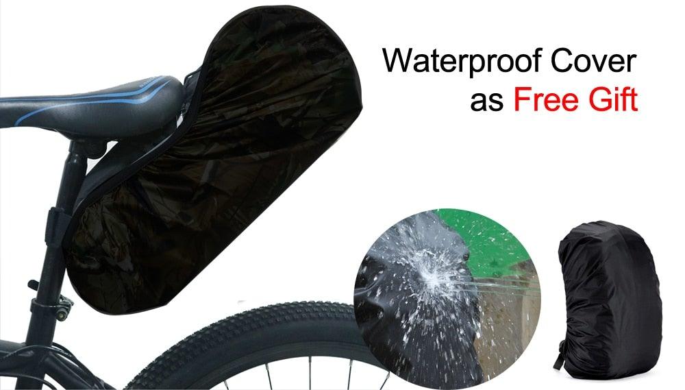 13L Waterproof Foldable Rear Trunk Bike Bag for Bikepacking