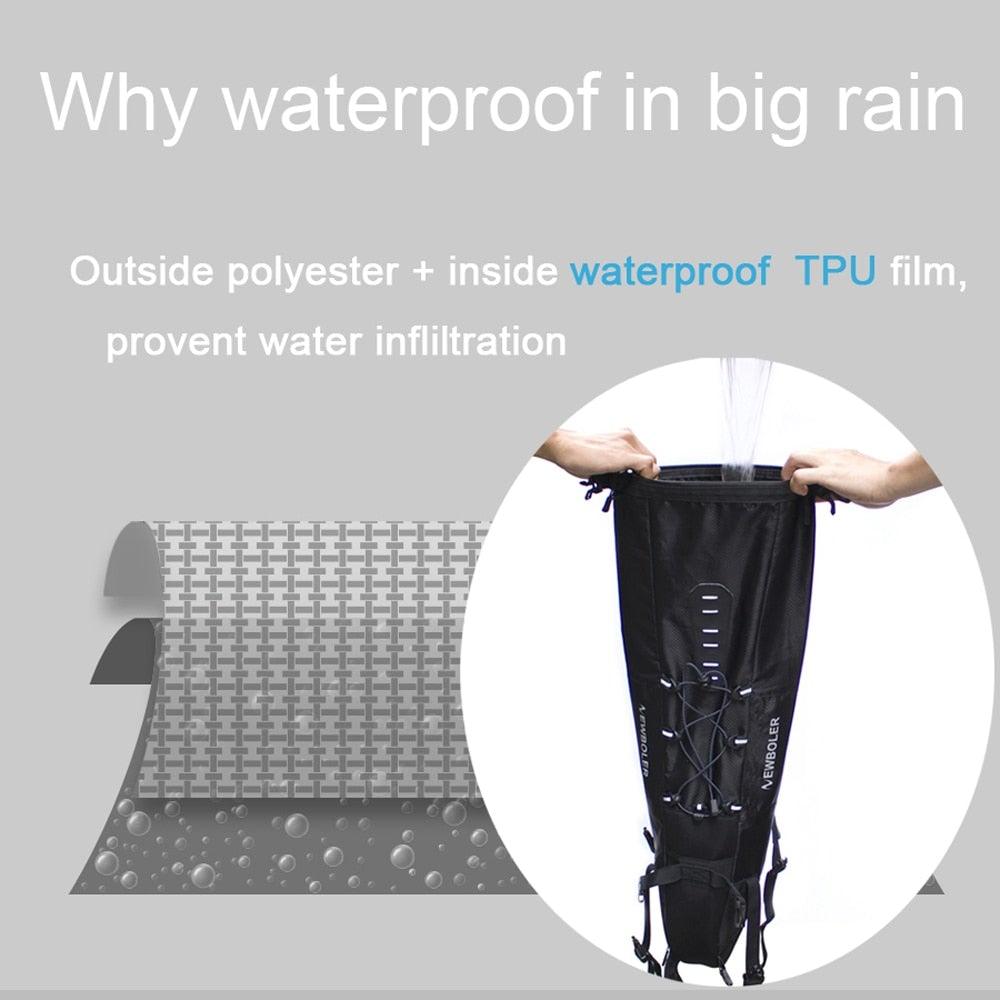 13L Waterproof Foldable Rear Trunk Bike Bag for Bikepacking
