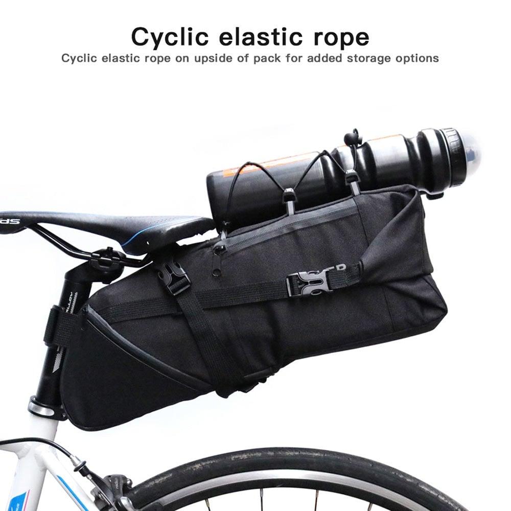 13L Waterproof Foldable Rear Trunk Bike Bag for Bikepacking