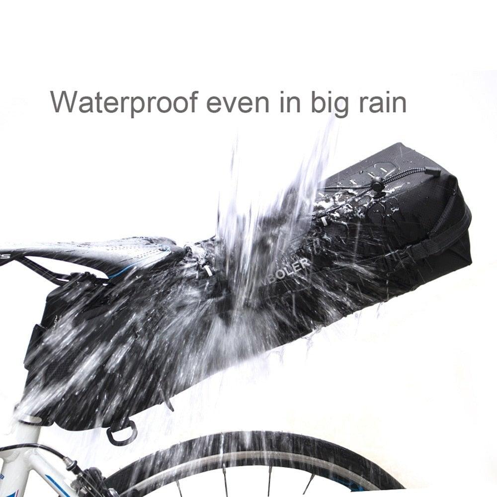 13L Waterproof Foldable Rear Trunk Bike Bag for Bikepacking
