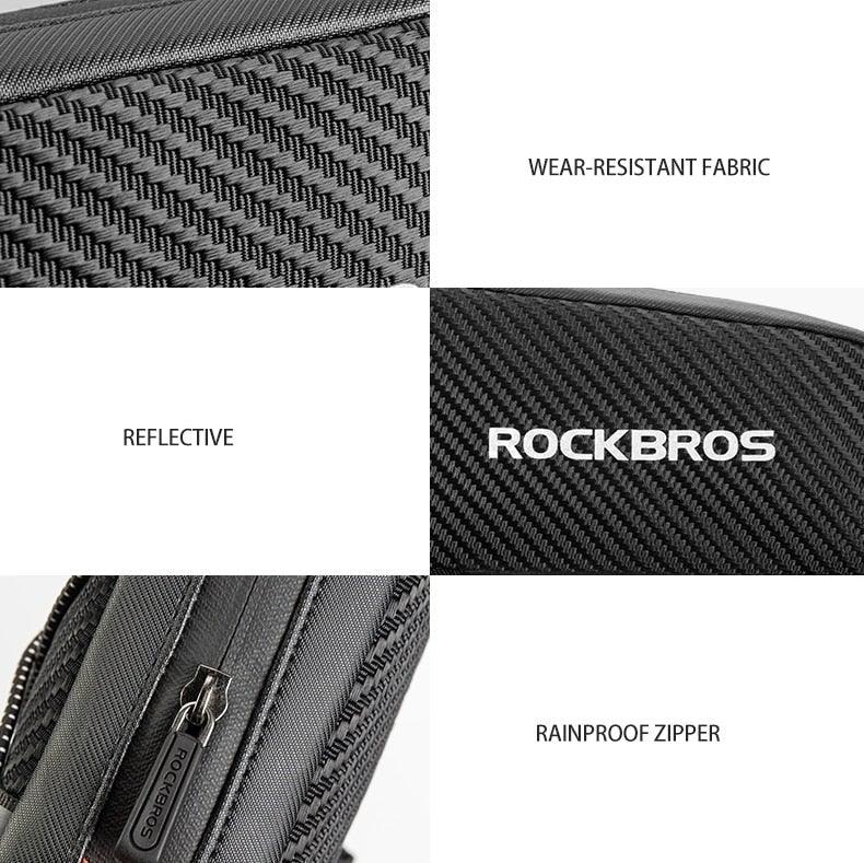 Large Capacity Waterproof Bike Top Tube Frame Bag