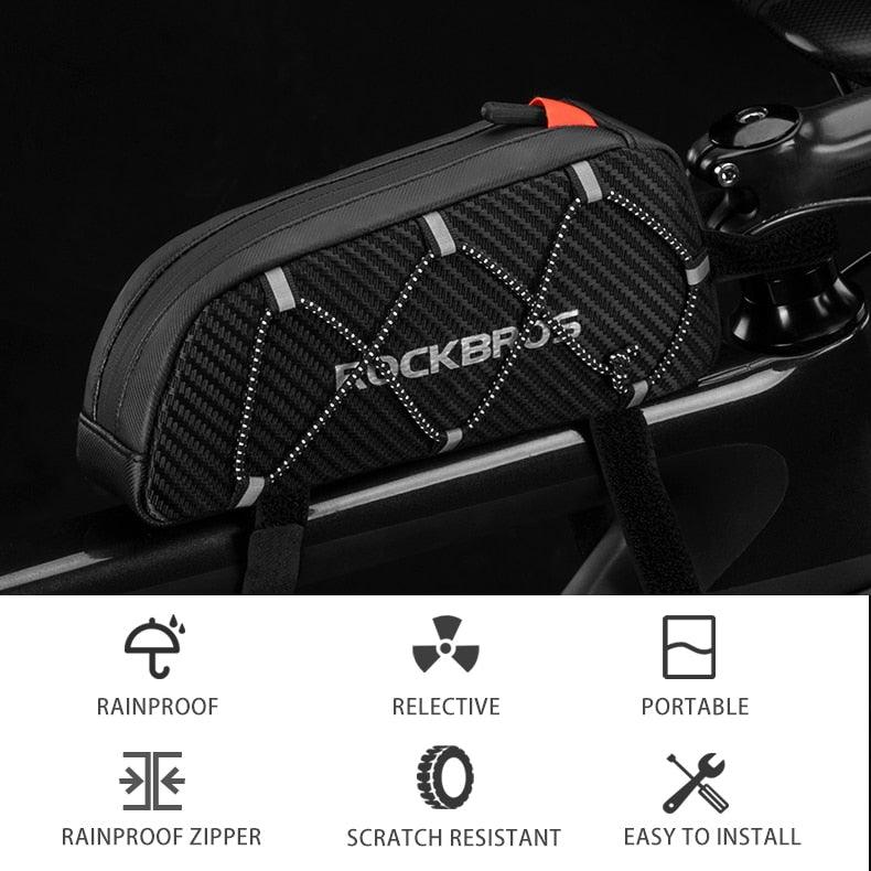 Large Capacity Waterproof Bike Top Tube Frame Bag