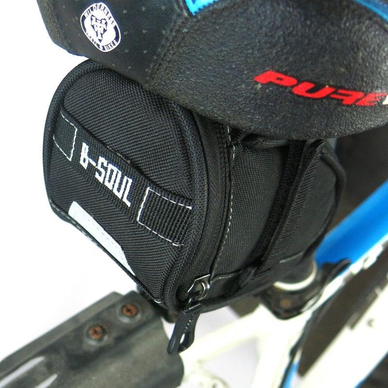 Waterproof Bicycle Saddle Bag Under Seat Cycling Tool Storage Pouch