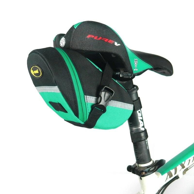 Waterproof Bicycle Saddle Bag Under Seat Cycling Tool Storage Pouch
