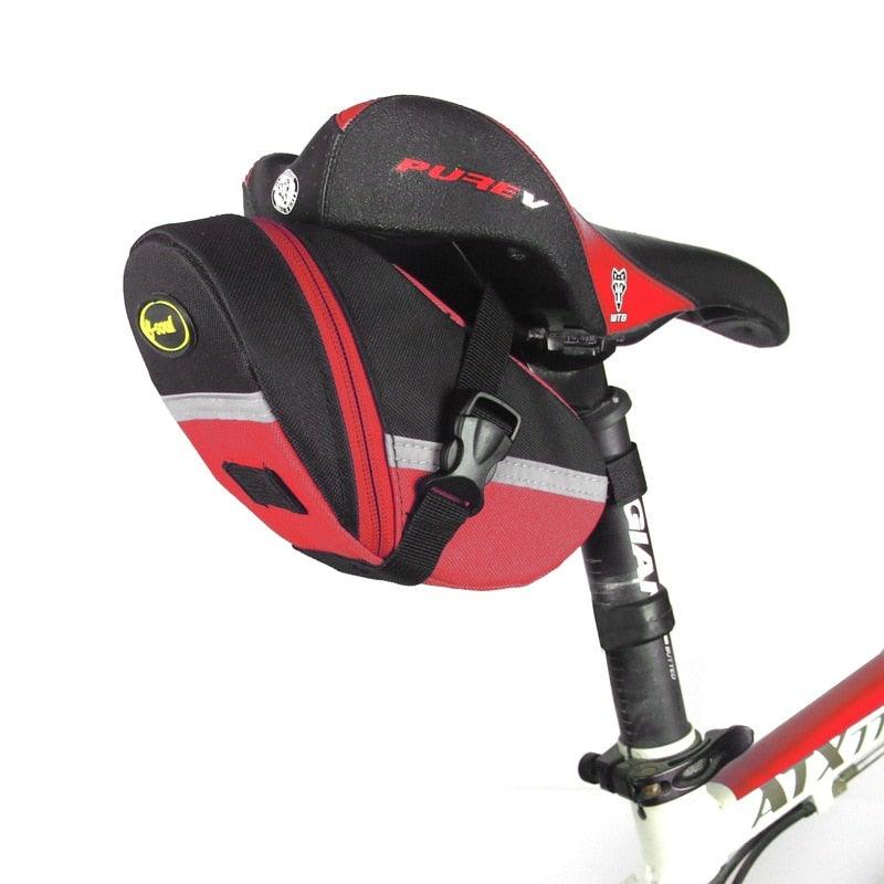 Waterproof Bicycle Saddle Bag Under Seat Cycling Tool Storage Pouch