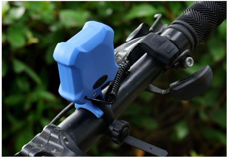 4 Lamp Cycling Light with Electric Horn & Alarm - Waterproof LED