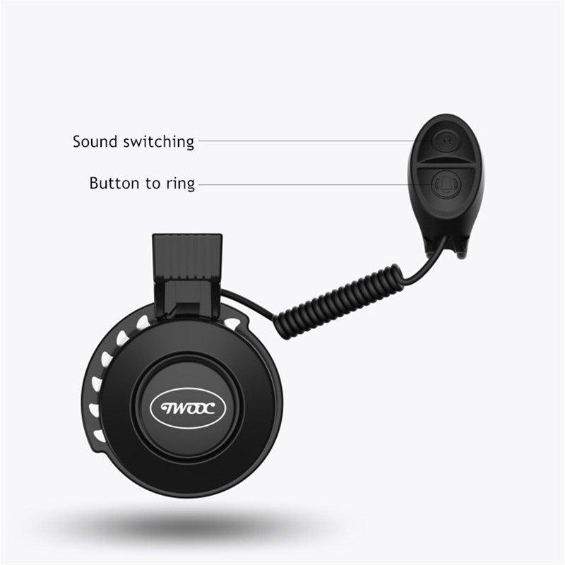 Electric Bike Horn for Kids - USB Rechargeable 120dB Loud Speaker