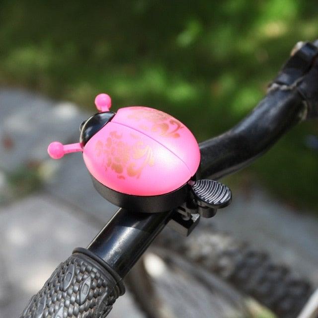 Ladybug Metal Bike Bell - Charming Safety Horn for Cycling
