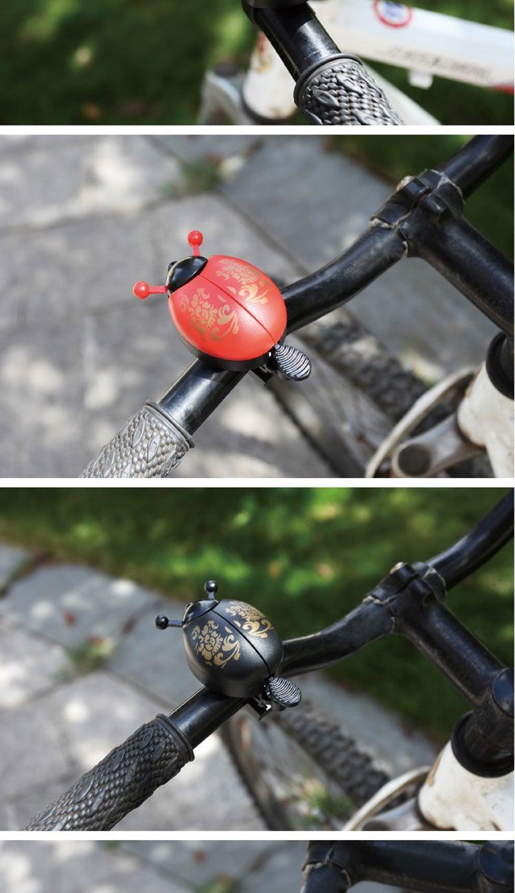 Ladybug Metal Bike Bell - Charming Safety Horn for Cycling