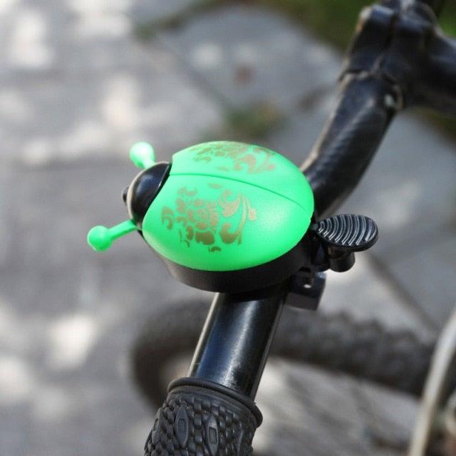 Ladybug Metal Bike Bell - Charming Safety Horn for Cycling