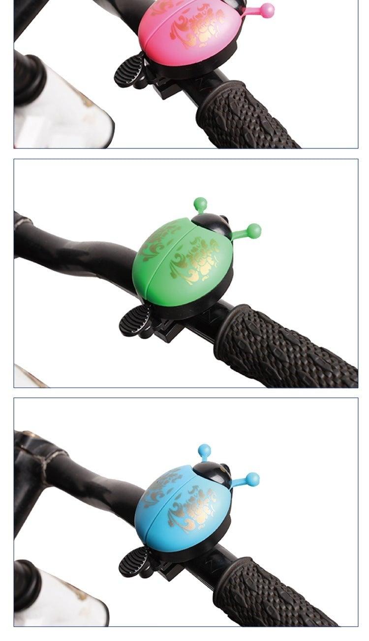 Ladybug Metal Bike Bell - Charming Safety Horn for Cycling