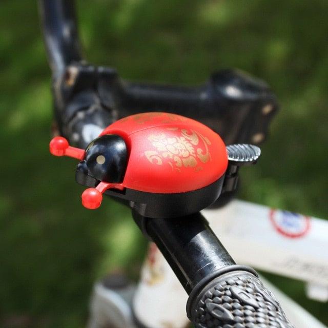 Ladybug Metal Bike Bell - Charming Safety Horn for Cycling