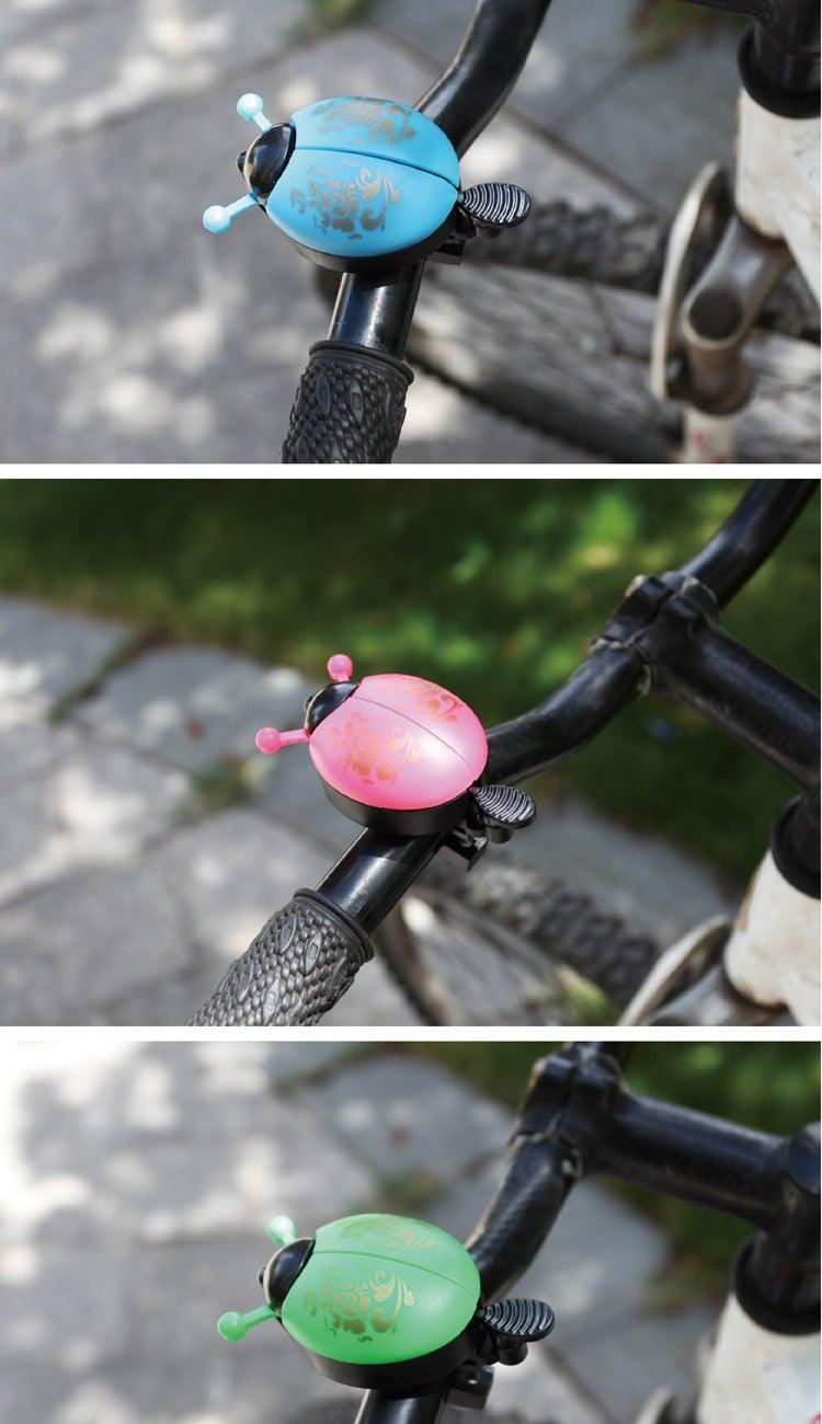 Ladybug Metal Bike Bell - Charming Safety Horn for Cycling