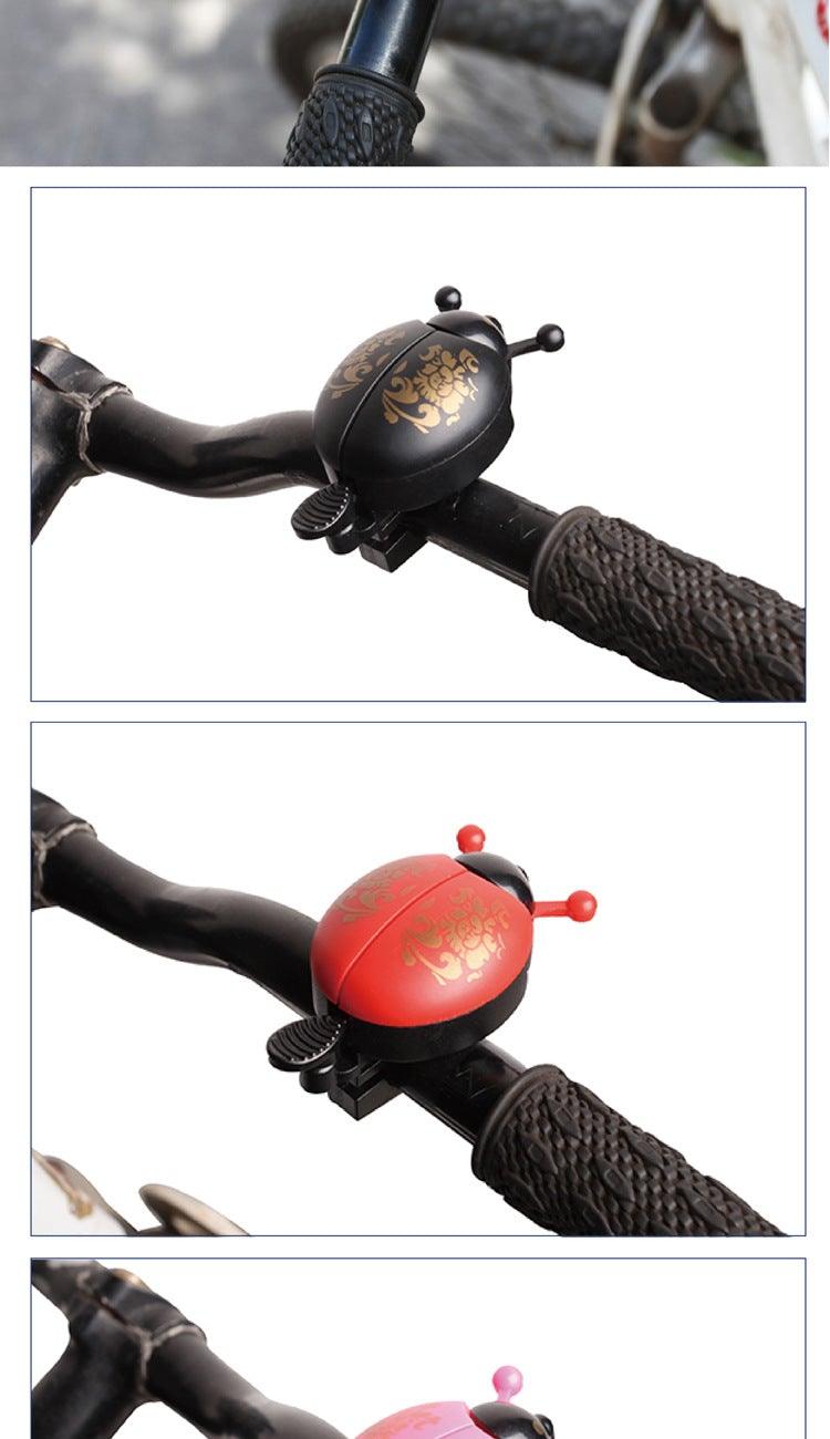 Ladybug Metal Bike Bell - Charming Safety Horn for Cycling