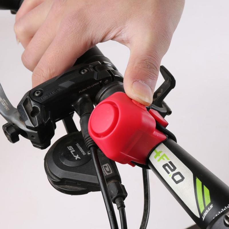 Electric Bicycle Horn with Loud Siren and Warning Alarm