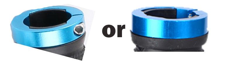 Anti-Slip Rubber Mountain Bike Handlebar Grips with Aluminum Lock