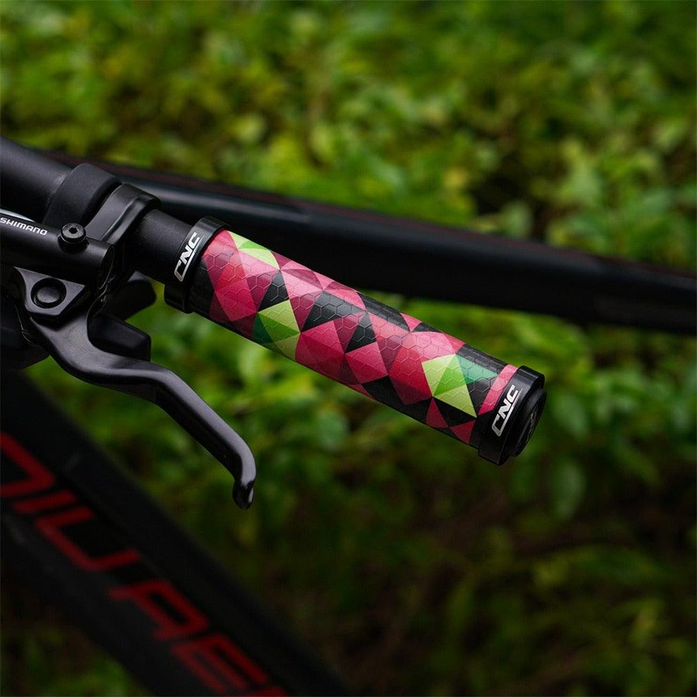 Lock-On MTB Bike Handlebar Grips - Anti-Slip Silicone Cycling Gear
