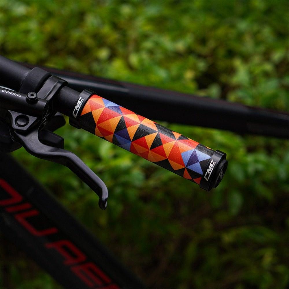 Lock-On MTB Bike Handlebar Grips - Anti-Slip Silicone Cycling Gear