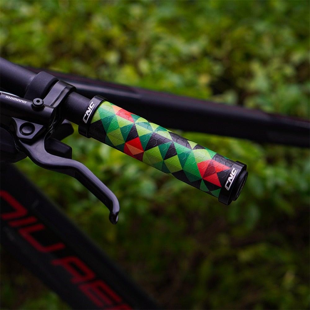 Lock-On MTB Bike Handlebar Grips - Anti-Slip Silicone Cycling Gear