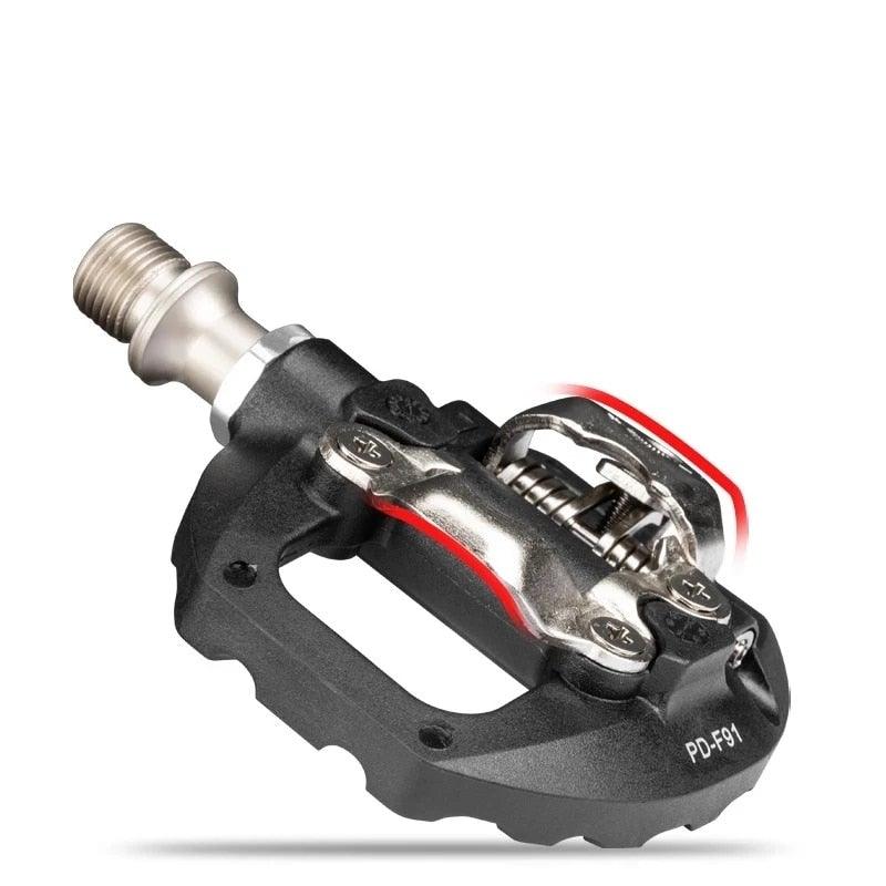 Dual Platform Clipless Mountain Bike Pedals with Sealed Bearings