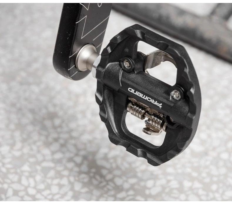 Dual Platform Clipless Mountain Bike Pedals with Sealed Bearings