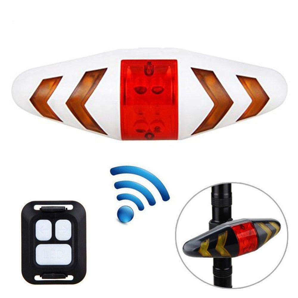Wireless Remote Control Bike Turn Signal LED Tail Light Set