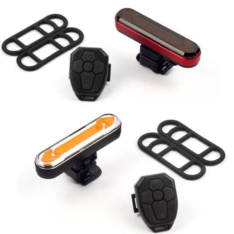 Wireless Remote Control LED Bike Tail Light with Turn Signals