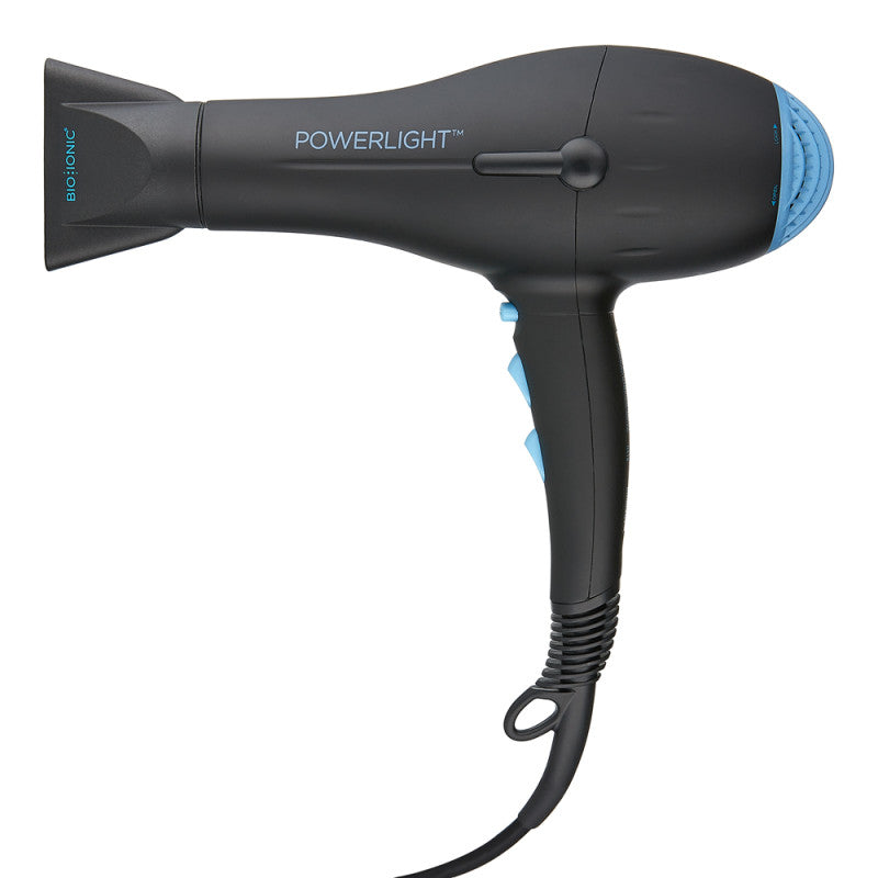 Bio Ionic Powerlight Pro-Dryer in black professional grade.