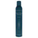 12 oz bottle of Biosilk Volumizing Therapy Hair Spray with teal and navy accents.