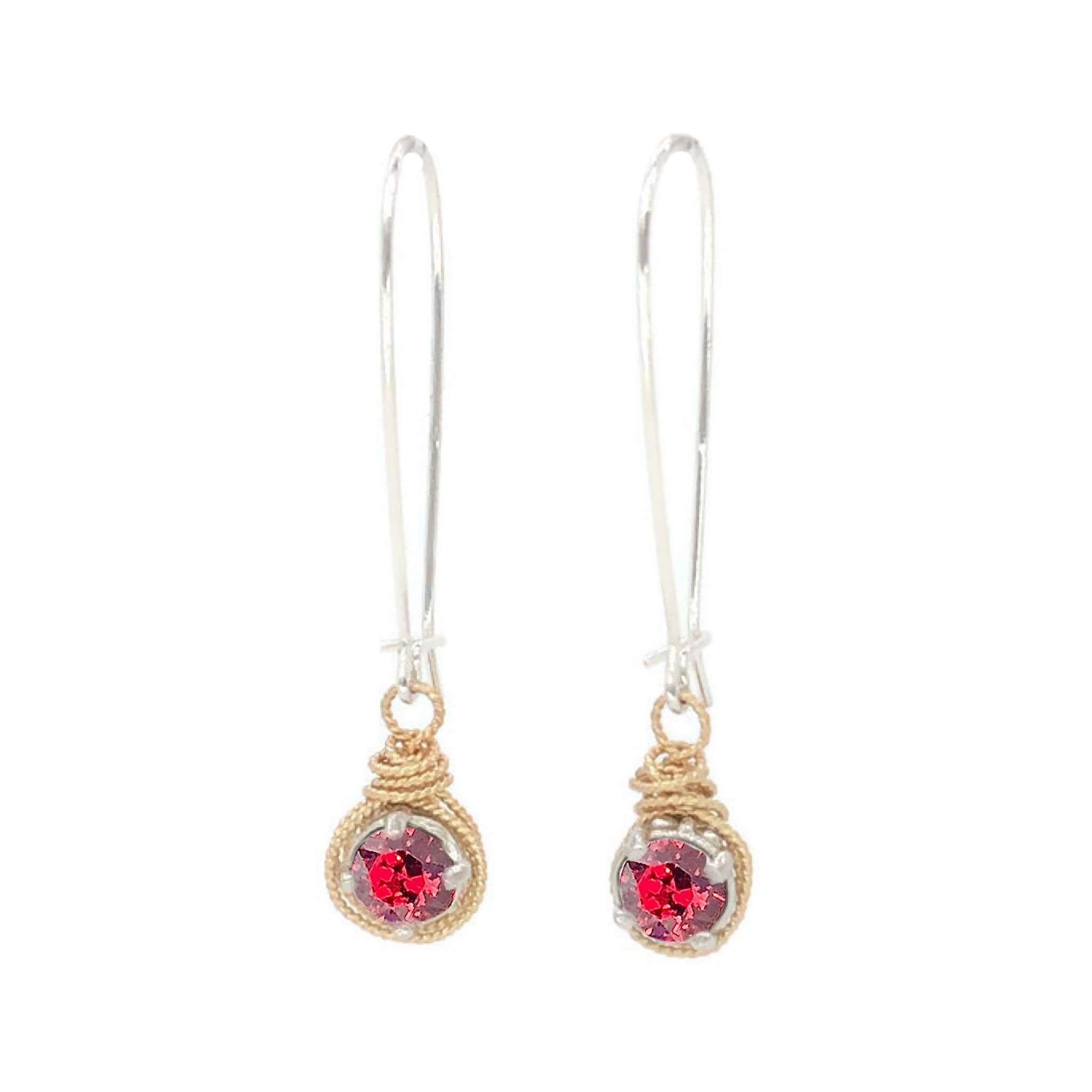 Birthstone Color Earrings
