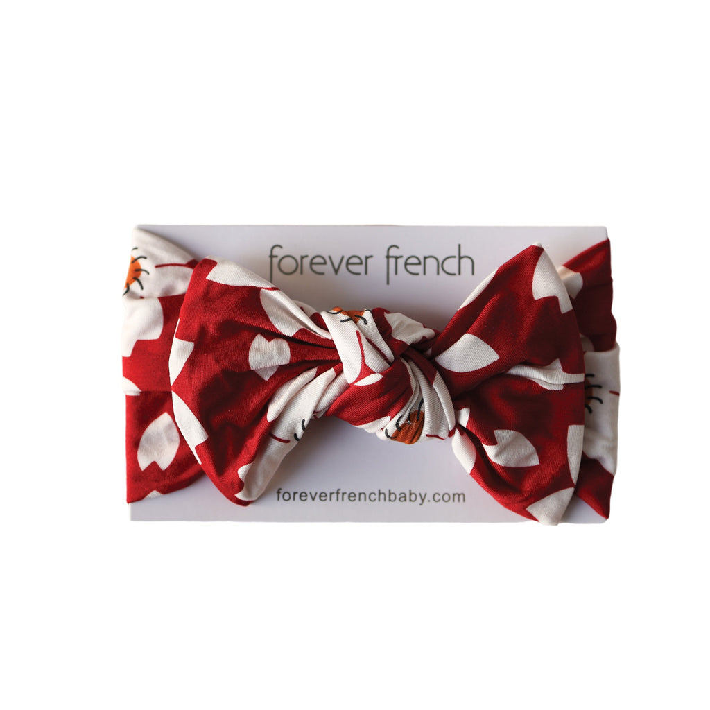 Bamboo Head Wrap | Cherry Blossoms