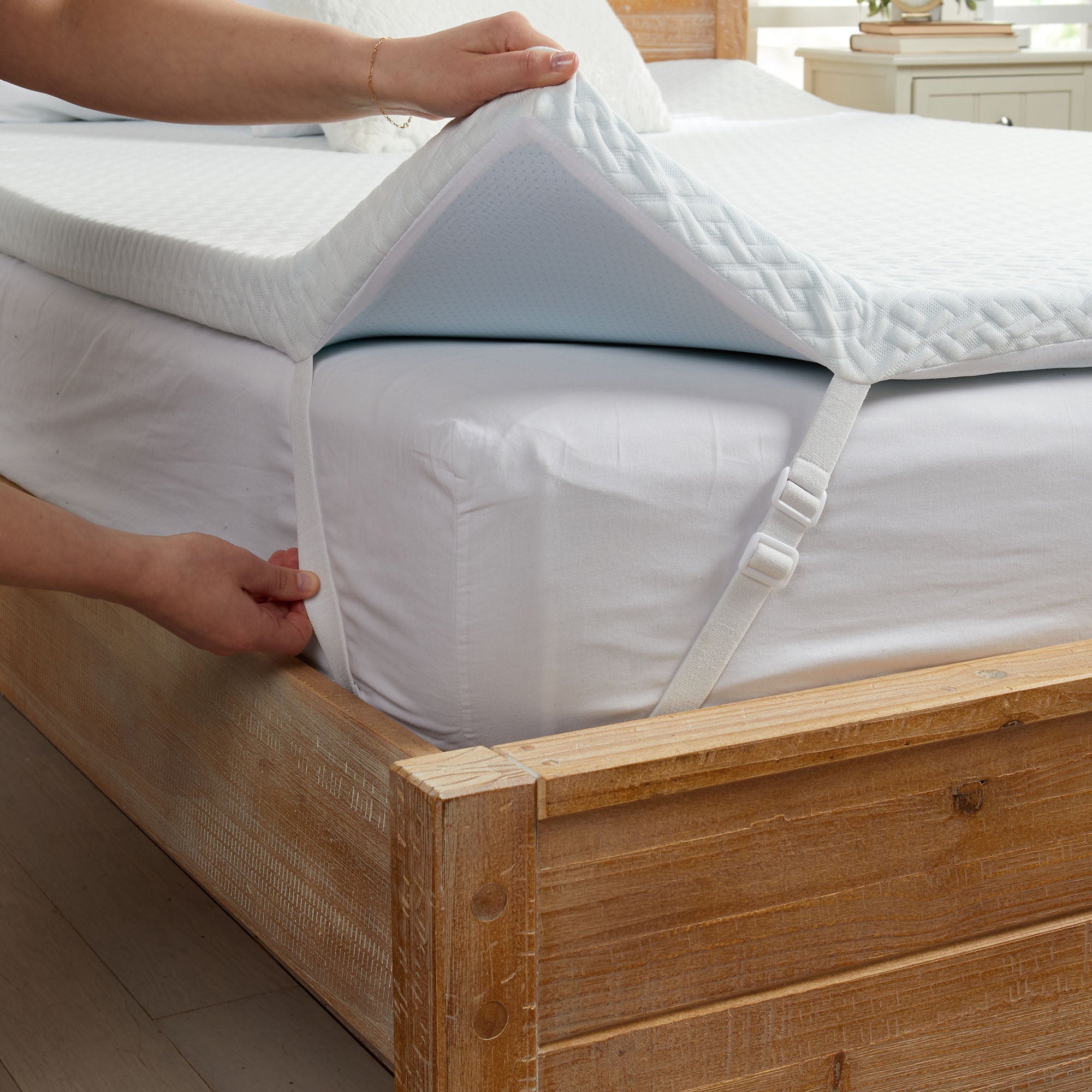 2-Inch Gel Memory Foam Mattress Topper for Cooling Sleep Support