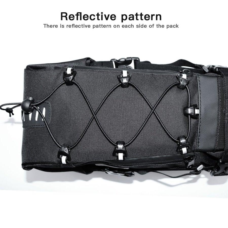 Waterproof Roll-Top Bicycle Seat Bag for Bikepacking and Commuting
