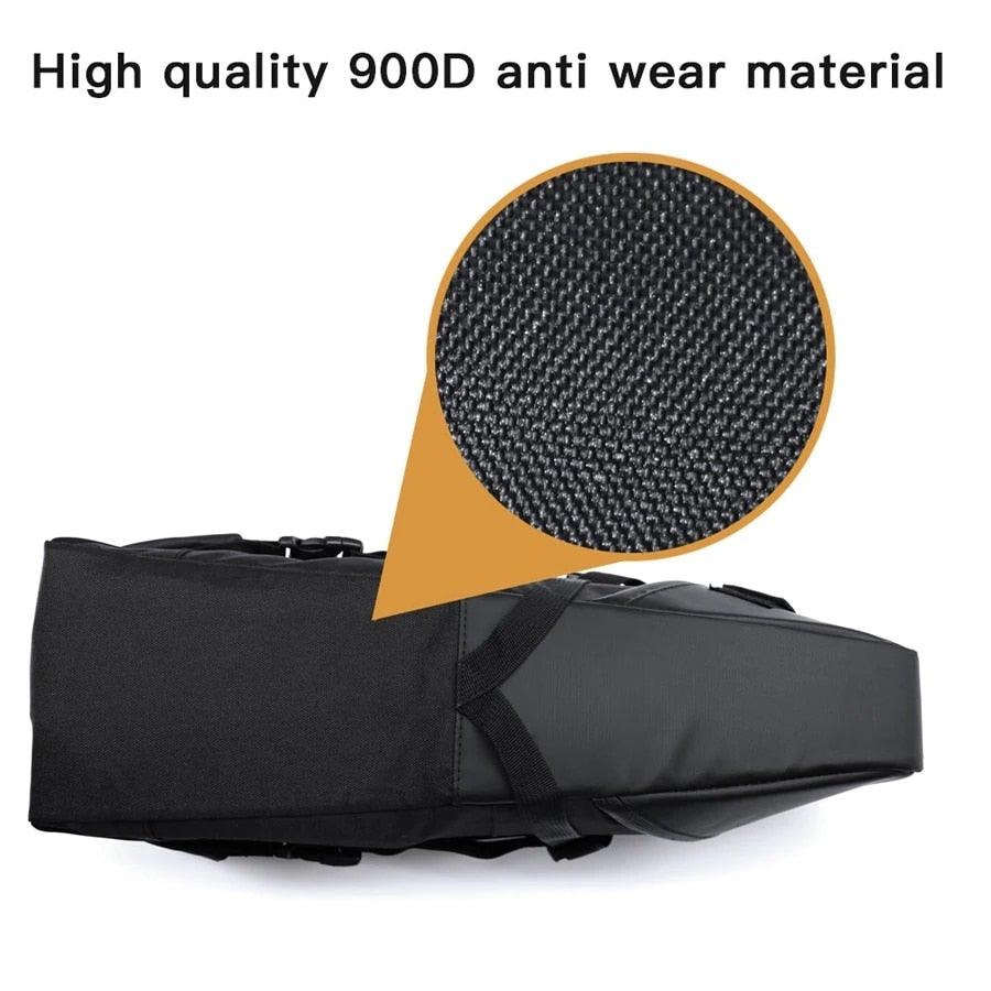 Waterproof Roll-Top Bicycle Seat Bag for Bikepacking and Commuting