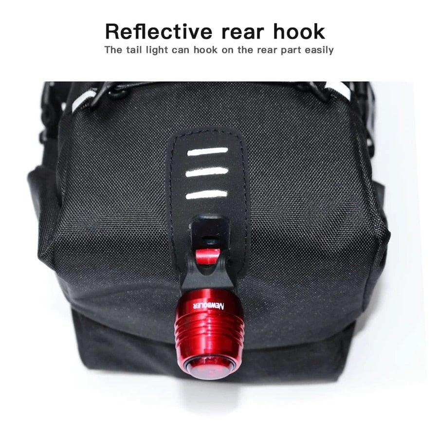 Waterproof Roll-Top Bicycle Seat Bag for Bikepacking and Commuting