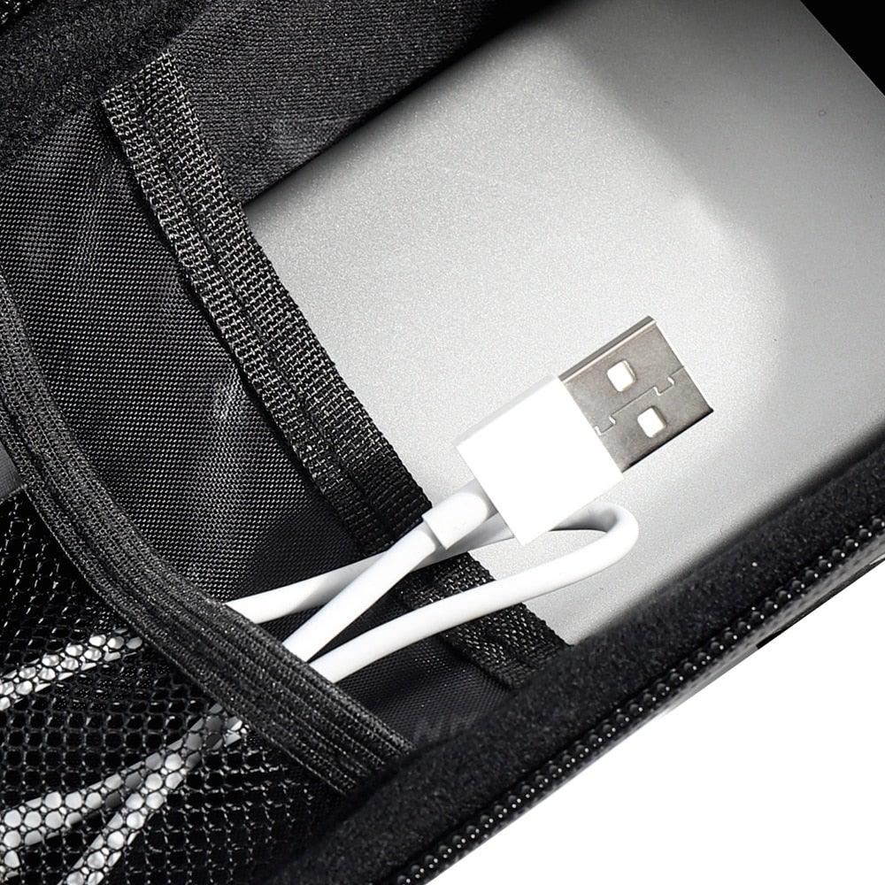 Waterproof Bike Phone Bag Top Tube Cycling Mount for Phones 6.6in