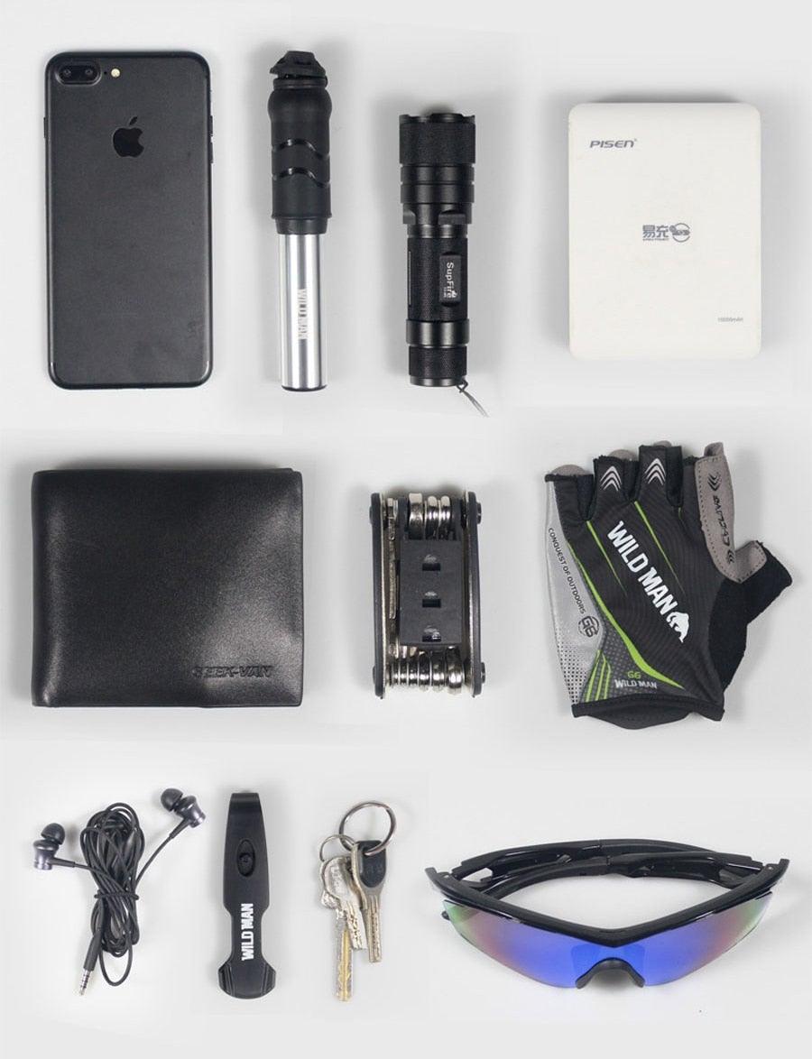 Waterproof Bike Phone Bag Top Tube Cycling Mount for Phones 6.6in