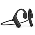 Black Bone Conduction Wireless Bluetooth 5.0 Sports Headphones